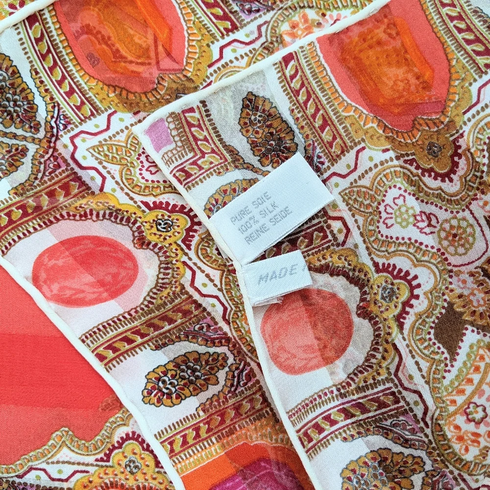 LIVE SHOW ITEM 💥 Christian Dior silk scarf